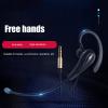 Call Center Headset, Ear Hook Single Sided 3.5mm Customer Service Headphone with Microphone Call Center Wired Headset for Mobile Phones view 3