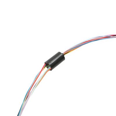 1PC Mini Rotary Slip Ring 2/4/6/8/12/18/24/36 Channels 1-2A Conductive Joint Connectors for Electrical Applications(U Type 8.5mm 12ch)