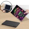 Bluetooth Keyboard Case for Fire HD 8/8 Plus (10th/12th Gen, 2020/2022), Detachable Wireless Keyboard Cover with Stand, PU Leather Protective Case for Fire HD 8 Tablet 8 Inch, Skull Rose Mushroom view 3