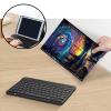 Bluetooth Keyboard Case for Fire HD 8/8 Plus (10th/12th Gen, 2020/2022), Detachable Wireless Keyboard Cover with Stand, PU Leather Protective Case for Fire HD 8 Tablet 8 Inch, Sci Fi Nebula Forest view 3