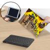 Bluetooth Keyboard Case for Fire HD 8/8 Plus (10th/12th Gen, 2020/2022), Detachable Wireless Keyboard Cover with Stand, PU Leather Protective Case for Fire HD 8 Tablet 8 Inch, Sunflower Butterflys view 3