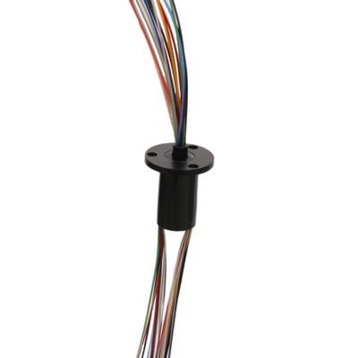 1PC Mini Rotary Slip Ring 2/4/6/8/12/18/24/36 Channels 1-2A Conductive Joint Connectors for Electrical Applications(Dia 12.5mm 18ch 2A)