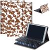 Bluetooth Keyboard Case for Fire Max 11 (13th Gen, 2023 Release), Detachable Wireless Keyboard Cover with Stand, PU Leather Protective Case for Fire Max 11 Tablet 11 Inch, Leopard Print view 1