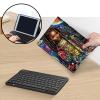 Bluetooth Keyboard Case for Fire Max 11 (13th Gen, 2023 Release), Detachable Wireless Keyboard Cover with Stand, PU Leather Protective Case for Fire Max 11 Tablet 11 Inch, Hip-Hop Girl view 3