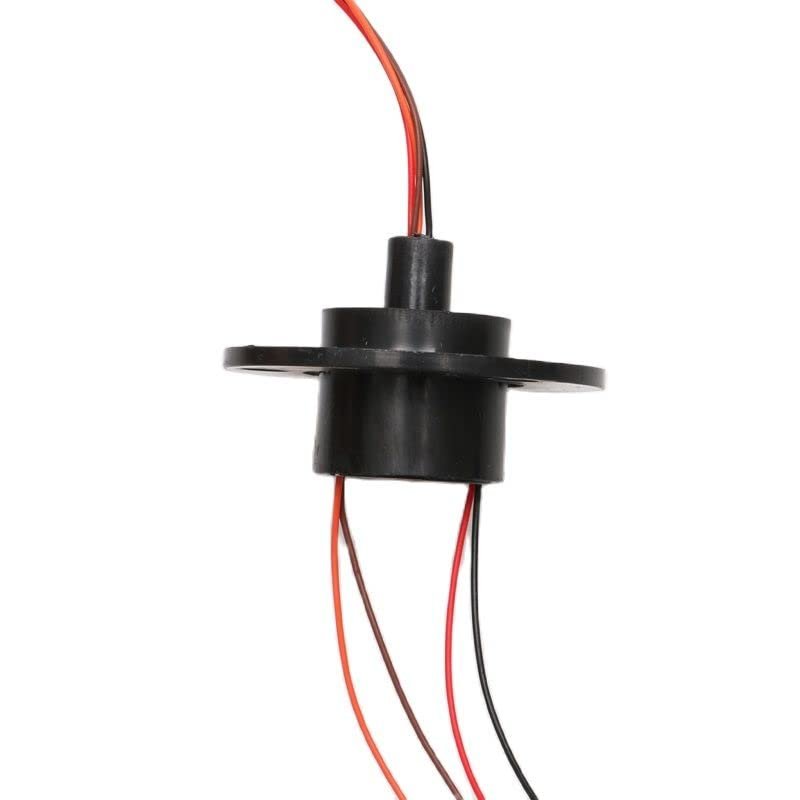 1PC Mini Rotary Slip Ring 2/4/6/8/12/18/24/36 Channels 1-2A Conductive Joint Connectors for Electrical Applications(Dia 22mm 4ch 2A)