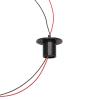 1PC Mini Rotary Slip Ring 2/4/6/8/12/18/24/36 Channels 1-2A Conductive Joint Connectors for Electrical Applications(Dia 12.5mm 2ch 2A) view 1