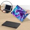 Bluetooth Keyboard Case for Fire HD 8/8 Plus (10th/12th Gen, 2020/2022), Detachable Wireless Keyboard Cover with Stand, PU Leather Protective Case for Fire HD 8 Tablet 8 Inch, Arctic Purple Dragon view 3