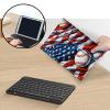 Bluetooth Keyboard Case for Fire HD 8/8 Plus (10th/12th Gen, 2020/2022), Detachable Wireless Keyboard Cover with Stand, PU Leather Protective Case for Fire HD 8 Tablet 8 Inch, Flag Baseball view 3
