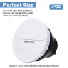 6 Pcs 7"/18cm Light Diffuser White Diffuser Lamp Cover Light Sock Lamp Shade Diffusers Softens The Lights Output for Studio Strobe Reflectors and Video Shooting view 3