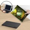 Bluetooth Keyboard Case for Fire HD 8/8 Plus (10th/12th Gen, 2020/2022), Detachable Wireless Keyboard Cover with Stand, PU Leather Protective Case for Fire HD 8 Tablet 8 Inch, Green Forest view 3