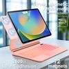 ALIWLHOF for iPad 9th Generation Case with Keyboard,Magic Magnetic Keyboard Case for iPad 10.2 9th/8th/7th Gen & Air 3,Pro 10.5, Multi-Touch Trackpad - Backlit (Rose Gold) view 3