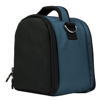eBigValue DSLR Camera Bag  Travel Friendly Nylon Protective Pouch with Padded Compartment, Removable Strap, Accessory Pockets, Top Handle, Storage Organizer for Cameras & Camcorders