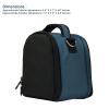 eBigValue DSLR Camera Bag  Travel Friendly Nylon Protective Pouch with Padded Compartment, Removable Strap, Accessory Pockets, Top Handle, Storage Organizer for Cameras & Camcorders view 3