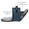 eBigValue DSLR Camera Bag  Travel Friendly Nylon Protective Pouch with Padded Compartment, Removable Strap, Accessory Pockets, Top Handle, Storage Organizer for Cameras & Camcorders view 4