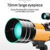 Telescope for Adults, telescopes for Adults Astronomy,15X-150X with Adjustable Tripod Phone Adapter,Monocular High Resolution Moon telescopes,Educatio Binoculars view 3