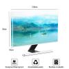 Baocicco Misty Landscape Waterproof Screen TV Dust Cover 50, 51, 52 Inch Lake Ship Watercolour View TV Display Screen Covers Dust-Proof Anti-Scratch for Television LED LCD OLEDBlue Green Scenery view 2
