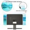 Baocicco Misty Landscape Waterproof Screen TV Dust Cover 50, 51, 52 Inch Lake Ship Watercolour View TV Display Screen Covers Dust-Proof Anti-Scratch for Television LED LCD OLEDBlue Green Scenery view 3