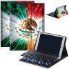 Bluetooth Keyboard Case for Fire Max 11 (13th Gen, 2023 Release), Detachable Wireless Keyboard Cover with Stand, PU Leather Protective Case for Fire Max 11 Tablet 11 Inch, Mexican Flag view 1