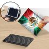 Bluetooth Keyboard Case for Fire Max 11 (13th Gen, 2023 Release), Detachable Wireless Keyboard Cover with Stand, PU Leather Protective Case for Fire Max 11 Tablet 11 Inch, Mexican Flag view 3