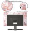 Baocicco Waterproof Weatherproof Television Cover 40, 41, 4243 Inch Anti-Static Dustproof Protective Full Body Cover for TV Screen Sleeve Compatible with Television LED LCD OLED TVsPink Marble view 3