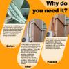 3" 10Ft Mini Split Line Set Cover,Minisplit Lineset Cover Kit with Flexible Duct,White PP Decorative Paintable Kit for Mini Split, Air Conditioner, Central AC, HVAC and Heat Pumps,with Instruction view 4