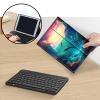 Bluetooth Keyboard Case for Fire HD 8/8 Plus (10th/12th Gen, 2020/2022), Detachable Wireless Keyboard Cover with Stand, PU Leather Protective Case for Fire HD 8 Tablet 8 Inch, Dolphin view 3