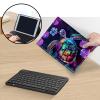 AIRWEE Keyboard Case for iPad Air 11 inch (M3/M2, 2025/2024) & for iPad Air 5th/4th Gen 10.9" with Detachable Bluetooth, Durable PU Leather MultiAngle Stand Protective Case, Colorful Flowers Turtle view 3