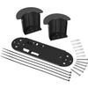 Ethernet Cable Caddy Holder Mounting Kit Cable Management Bracket Black for StarLink Gen 3 Cable for Starlink V2 Ethernet Adapter view 3