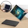 AIRWEE Keyboard Case for iPad Air 11 inch (M3/M2, 2025/2024) & for iPad Air 5th/4th Gen 10.9" with Detachable Bluetooth, Durable PU Leather MultiAngle Stand Protective Case, Fantasy Nebula view 3