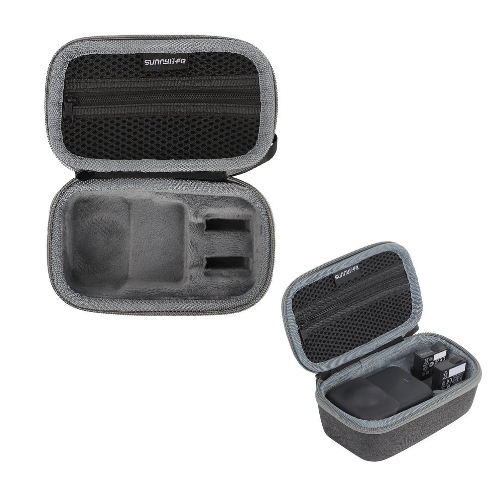 wtohoby Carrying Case Compatible With DJI Osmo 360 Standard Combo Action Camera EVA Storage Bag Protective Box for Camera,Durable, Scratch-Resistan,Soft Velvet Lining