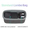 wtohoby Carrying Case Compatible With DJI Osmo 360 Standard Combo Action Camera EVA Storage Bag Protective Box for Camera,Durable, Scratch-Resistan,Soft Velvet Lining view 2