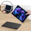 AIRWEE Keyboard Case for iPad Air 11 inch (M3/M2, 2025/2024) & for iPad Air 5th/4th Gen 10.9" with Detachable Bluetooth, Durable PU Leather MultiAngle Stand Protective Case, Purple Morning Glory view 3