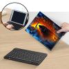 AIRWEE Keyboard Case for iPad Air 11 inch (M3/M2, 2025/2024) & for iPad Air 5th/4th Gen 10.9" with Detachable Bluetooth, Durable PU Leather MultiAngle Stand Protective Case, Horror Skeleton view 3