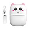 Mistake Portable Printing Wizard for Scholars, Thermal Paper Roll and U Cable Comprises, Inkless Printer, Cat Face Wireless All Printer, view 1