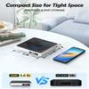 Mini DVD Player HDMI ARAFUNA 1080P DVD Players for TV Support USB, Micro-SD, CDs with Remote Control Small Region Free DVD Player for Home with HDMI AV Output Support PAL/NTSC view 2