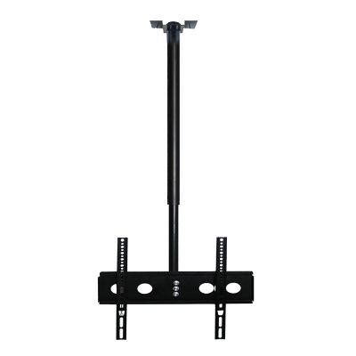 GZHENMZ TV Stand Tilt Swivel Ceiling TV Mount Full Motion Adjustable TV Mount Bracket Fits 23-46 Inch TVs Max 400x400mm Expansion Screw Fixing,40-80cm
