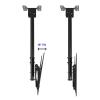 GZHENMZ TV Stand Tilt Swivel Ceiling TV Mount Full Motion Adjustable TV Mount Bracket Fits 23-46 Inch TVs Max 400x400mm Expansion Screw Fixing,40-80cm view 3