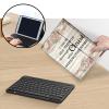 AIRWEE Keyboard Case for iPad Air 11 inch (M3/M2, 2025/2024) & for iPad Air 5th/4th Gen 10.9" with Detachable Bluetooth, Durable PU Leather MultiAngle Stand Protective Case, Flower Bible 4-13 view 3