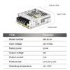 LRS-50-24 50W Industrial Power Supply - 24V, 90% Efficiency, 85-264VAC Input, 1U Low Profile, AC to DC Converter view 2