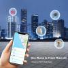 Dual-System Compatible Bluetooth Tracker for iOS or Android Key Finder, Item Locator, Smart Luggage Tracker, Pet Tracker Works with Apple Find My or Google Find Hub IP67 Waterproof Rating view 4