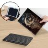 AIRWEE Keyboard Case for iPad Air 11 inch (M3/M2, 2025/2024) & for iPad Air 5th/4th Gen 10.9" with Detachable Bluetooth, Durable PU Leather MultiAngle Stand Protective Case, Beautiful Girl Moon view 3