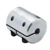 1pcs T8 Screw Rigid Shaft Coupler - 20mm OD Aluminum Coupling for Servo Motors - 25mm Length - Perfect for CNC Machines(6X6.35mm) view 1