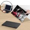 Bluetooth Keyboard Case for Fire HD 8/8 Plus (10th/12th Gen, 2020/2022), Detachable Wireless Keyboard Cover with Stand, PU Leather Protective Case for Fire HD 8 Tablet 8 Inch, Basketball view 3