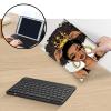 AIRWEE Keyboard Case for iPad Air 11 inch (M3/M2, 2025/2024) & for iPad Air 5th/4th Gen 10.9" with Detachable Bluetooth, Durable PU Leather MultiAngle Stand Protective Case, Crown Girl view 3