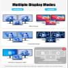 ZIUMIER USB C Docking Station Dual Monitor, 12 in 1 Laptop Docking Station - Single 8K or Dual 4K Displays, 1 HDMI, 1 DP, 100W PD, 3x10Gbps USB-A/C Data, 5Gbps USB-A Data, Ethernet, Audio, SD/Micro SD view 4