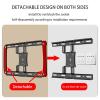 GZHENMZ Articulated TV Wall Mount - TV Wall Mount - for 55-90 Inch Flat Curved LED LCD Screens, Tilting and Rotating Support, Resistant Up to 70Kg, Max 800x600mm view 4