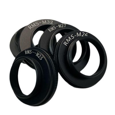1PC RMS to M25 M26 M27 M32 Microscope Objective Lenses Adapter Ring for Microscope(RMS to M26)