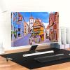Baocicco German Town Waterproof Television Cover 50,51,52 Inch Oktoberfest Screen TV Covers Europe Bavaria Street Historic Architecture Anti-Static Dustproof Protective Cover for LED LCD OLED view 4