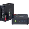 GMKtec Gaming Mini PC Ryzen 7640HS (Beats 6800H/6800U) 16GB DDR5 512GB NVMe SSD Dual NIC LAN 2.5GbE /WiFi 6E BT5.2 /USB4 Desktop Computers Office Home M6 Ultra view 1