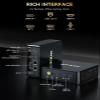 GMKtec Gaming Mini PC Ryzen 7640HS (Beats 6800H/6800U) 16GB DDR5 512GB NVMe SSD Dual NIC LAN 2.5GbE /WiFi 6E BT5.2 /USB4 Desktop Computers Office Home M6 Ultra view 4